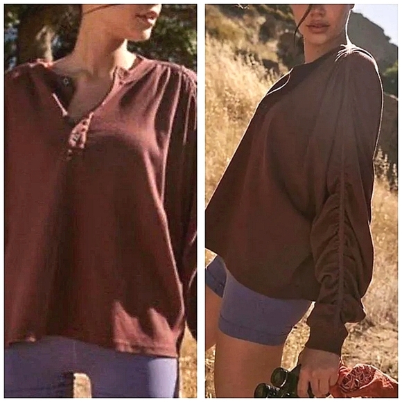 Free People Tops - Free People Movement Long Sleeved Ribbed Top